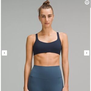 NWT Lululemon Free to be Wild Bra - Navy Blue